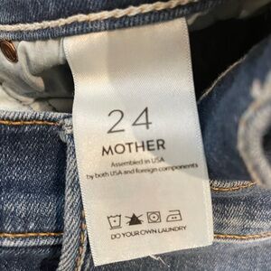 MOTHER Insider Crop Step Fray 24